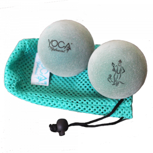 2 Pelotas “Kartikeya” piel melocotón + bolsa