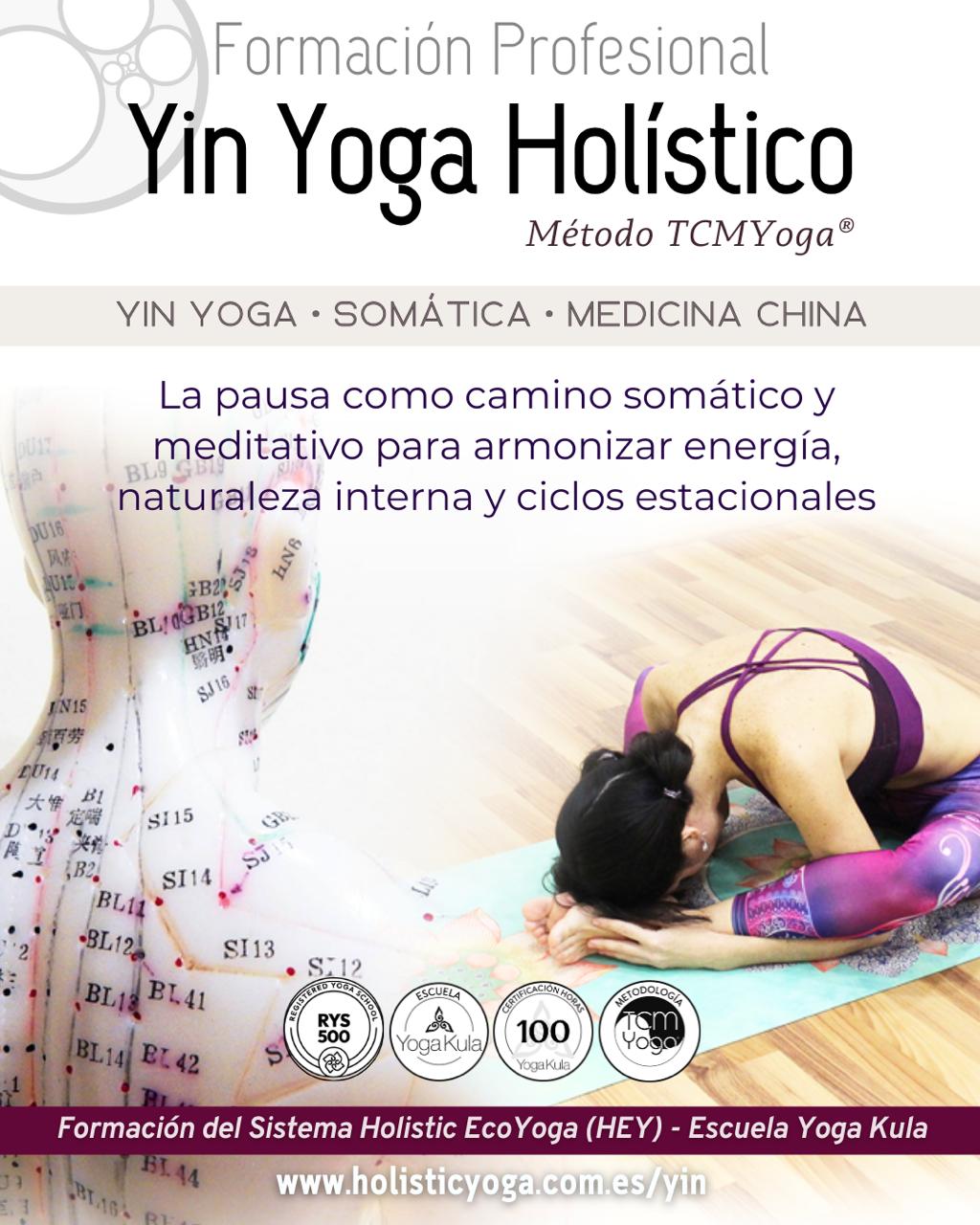 Yin Yoga Holístico - Formación 2026